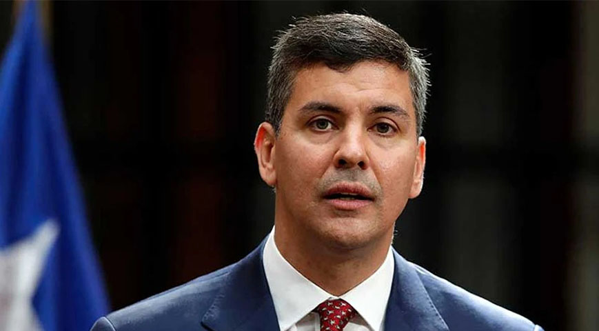 Paraguayan President Santiago Peña